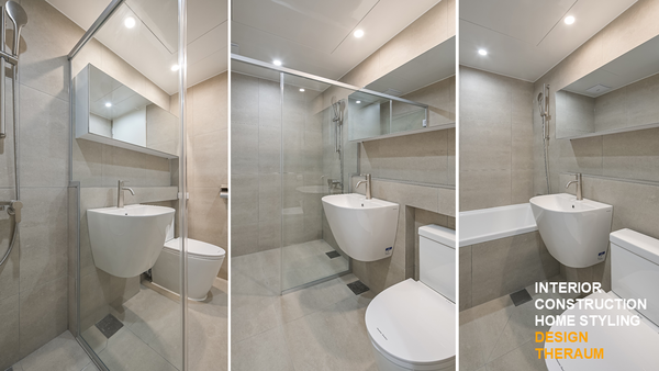 리모델링 후 화장실 모습. /&nbsp;사진-디자인더라움 제공