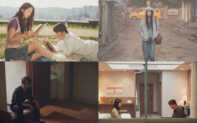 '만약에 우리'는 2020년 중국 멜로 영화 흥행 순위 1위에 오른 '먼 훗날 우리'를 리메이크한 작품으로, 10여 년 만에 비행기에서 우연히 마주친 은호와 정원이 한때 뜨겁게 사랑했던 사랑과 이별의 시간을 되짚어가면서 마침내 진짜로 이별하게 되는 결말을 스크린 위에 섬세하고도 자세하게 펼쳐낸다. /쇼박스