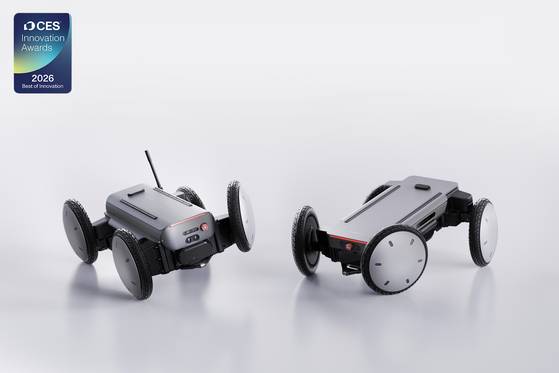 Hyundai Motor’s four-legged MobED platform robot [HYUNDAI MOTOR]