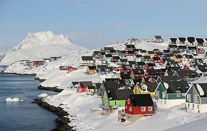 덴마크령 그린란드의 수도 누크. 연합뉴스