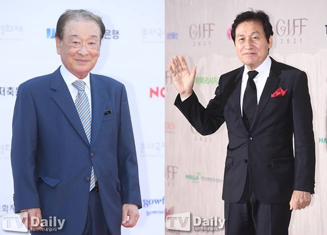 故 이순재, 故 안성기