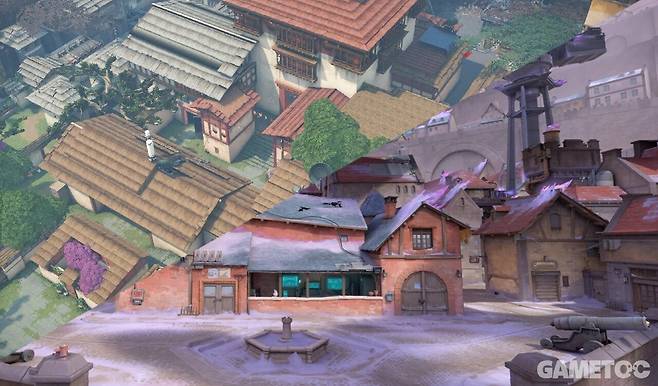 헤이븐과 코로드의 주요 월샷 포인트가 수정된다 (사진= 라이엇게임즈 제공)