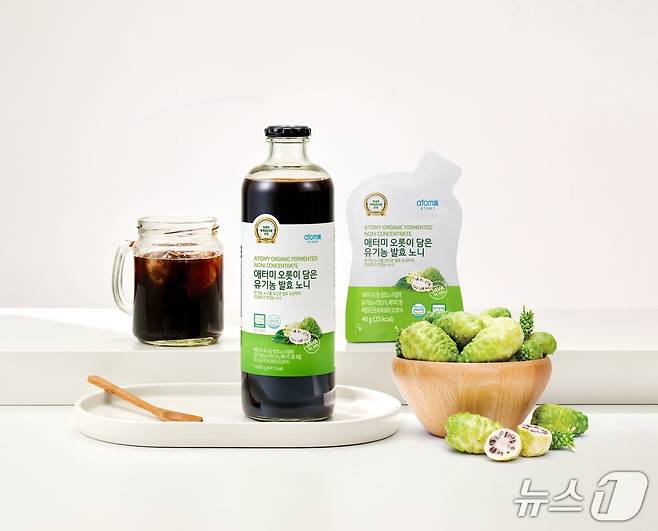 애터미 오롯이 담은 유기농 발효 노니. (애터미 제공)