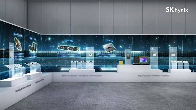 CES2026 SK하이닉스 전시 조감도. SK하이닉스