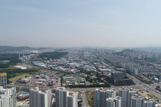 천안지역 전경. 대전일보DB