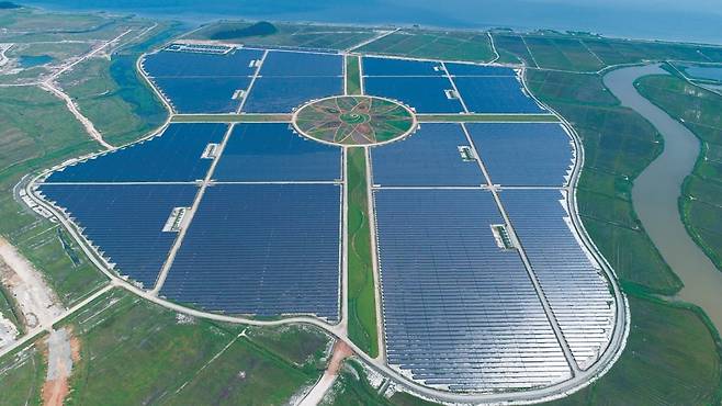 전남 해남군 솔라시도(기업도시) 태양광발전소. 한경DB