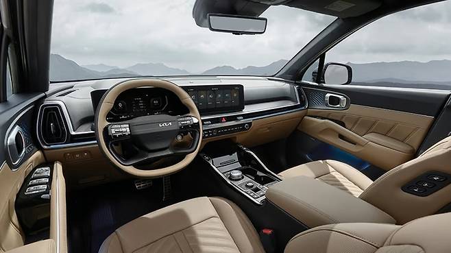 쏘렌토 실내 [사진출처=기아]