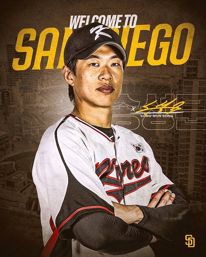 ▲ 송성문 ⓒ샌디에이고 파드리스 SNS