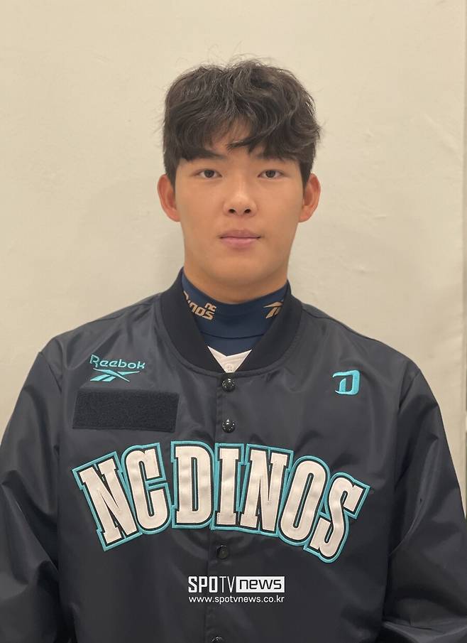 ▲ NC 다이노스 4라운드 신인, 그리고 마무리캠프와 스프링캠프 모두 '최종 1인'으로 합류하게 된 행운의 주인공 고준휘. ⓒ 신원철 기자