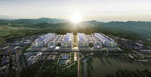 용인 반도체 클러스터 조감도./사진=연합뉴스