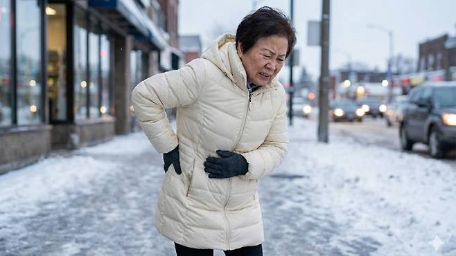 척추압박골절은 척추뼈가 위아래 압력으로 찌그러지거나 부러지는 상태를 말한다｜출처: Gemini 생성