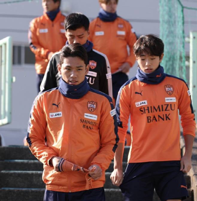 사진=시미즈 에스펄스 구단 공식 SNS 캡처