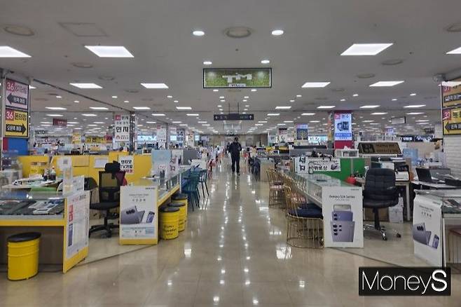 7일 서울 구로구 신도림 테크노마트 전경. /사진=김미현 기자