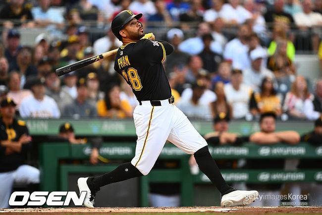 [사진] 지난해 피츠버그에서 뛴 토미 팸. ⓒGettyimages(무단전재 및 재배포 금지)