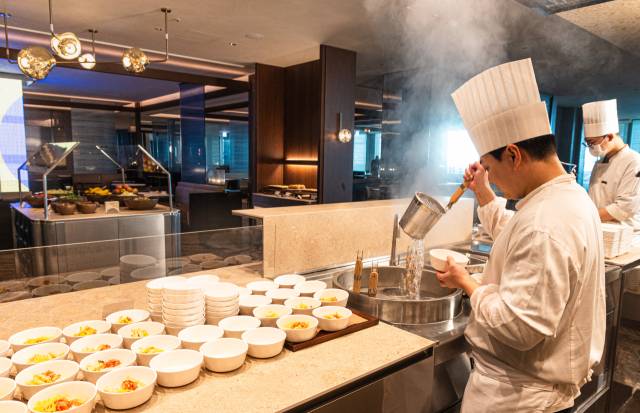 대한항공 프레스티지 동편(우측) 라운지 전경. 사진 제공=대한항공