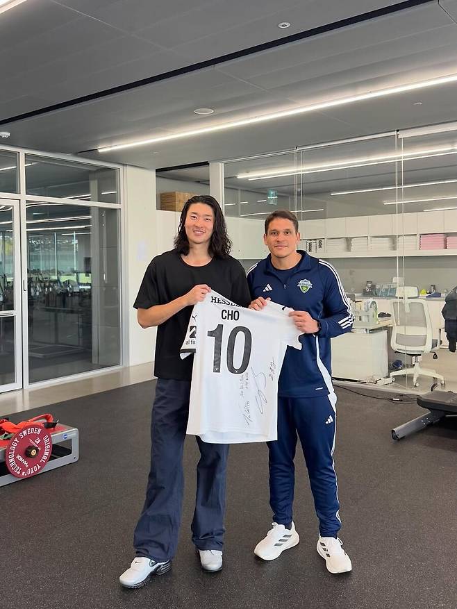 ▲ ⓒ지우반 올리베이라 피지컬 코치 SNS