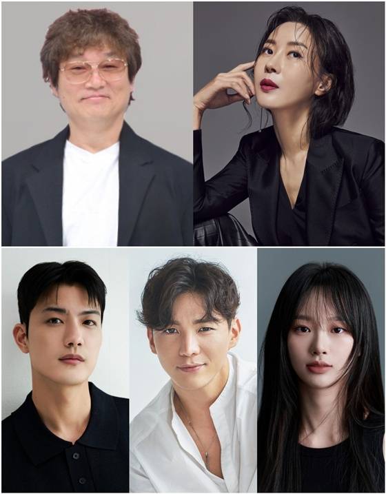 최재성(왼쪽부터 시계방향으로),  김희정, 천희주, 강다빈, 김경보/사진=각 소속사 제공