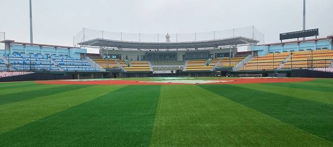 청주야구장 모습. 청주시 제공