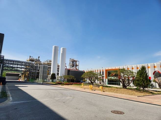 경북 상주시 2차전지 선도기업  그룹14테크놀로지스 코리아 전경. <그룹14테크놀로지스 코리아 제공>