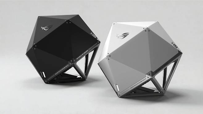 대만 컴퓨터 업체 에이서스(ASUS)가 CES 2026에 선보인 WiFi 8 무선 인터넷 공유기 시제품. /ASUS 제공