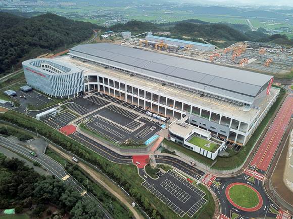 롯데글로벌로지스 중부권 메가허브터미널 [사진=롯데글로벌로지스]