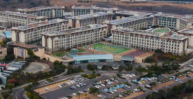 제주신화월드 전경.