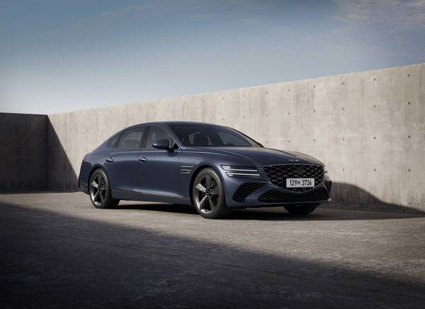 2026 G80 스포츠 패키지 세레스 블루 [사진 제공=제네시스]