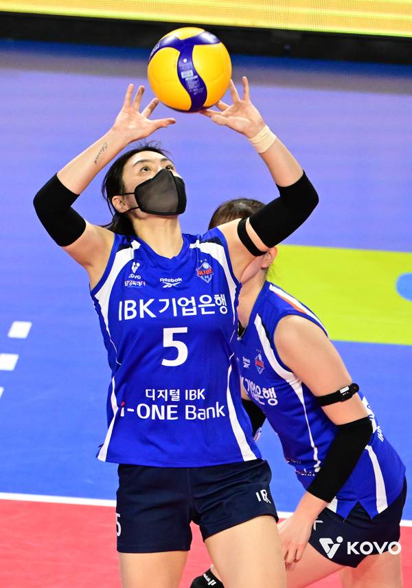 교체 투입된 김하경은 경기 흐름을 바꿨다. 사진 제공= KOVO