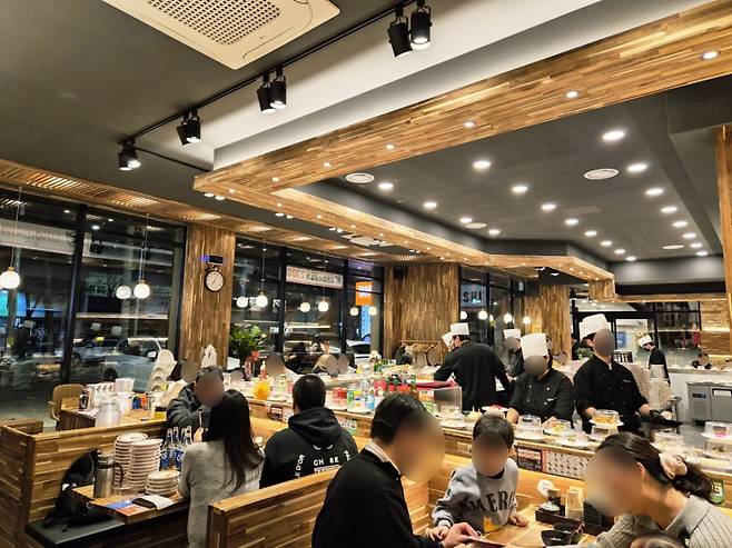 미카도스시 대구본리점 내부./사진제공=미카도스시