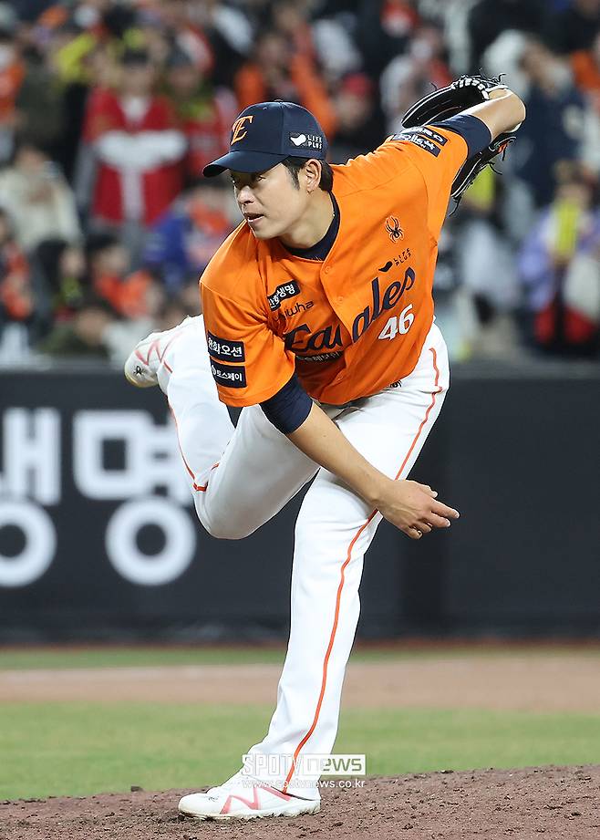 ▲ 이태양은 지난 2년간 한화 1군 마운드 경쟁에서 다소 밀렸으나 전천후 가치를 가지고 있다는 평가를 받는다 ⓒ곽혜미 기자