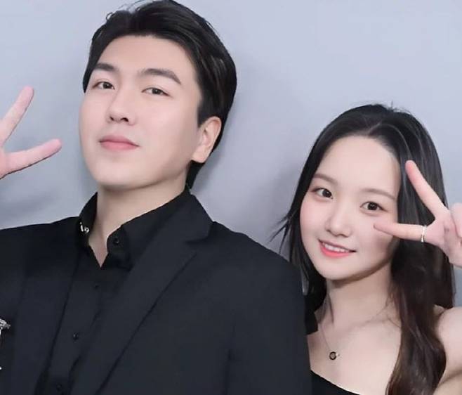 김동준, 유백합 씨. 사진l유튜브 캡처