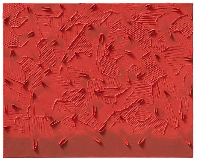 박서보, 'Ecriture No. 940106'(1994). 53×65.3cm. /국제갤러리