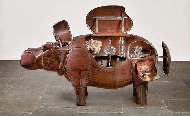 프랑수아 자비에 라란의 '하마 바 캐비닛'. / 필자 제공