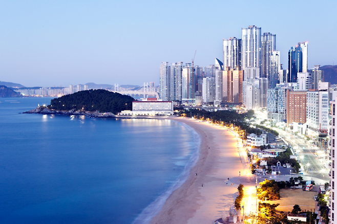 부산 해운대 초고층 아파트촌 일대 전경. [매경DB]