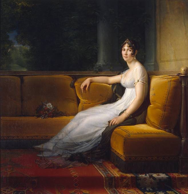 프랑수아 제라르, 조제핀의 초상, 1801, 캔버스에 유채, 178x174cm, 에르미타주 박물관