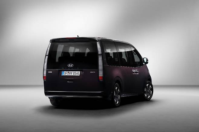 더 뉴 스타리아 EV 외장. 현대차그룹 제공