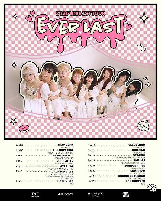 유니스 미주 투어 [F&F엔터테인먼트 제공. 재판매 및 DB 금지]