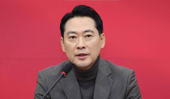 국민의힘 장동혁 대표. 뉴시스