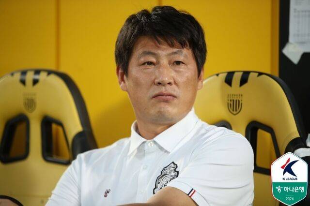 박동혁 감독./프로축구연맹