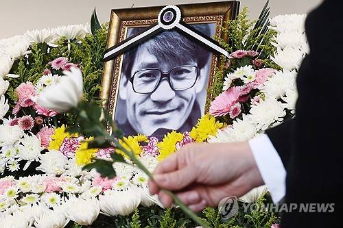 '영원한 국민배우' 고 안성기 추모공간 [연합뉴스 자료사진]