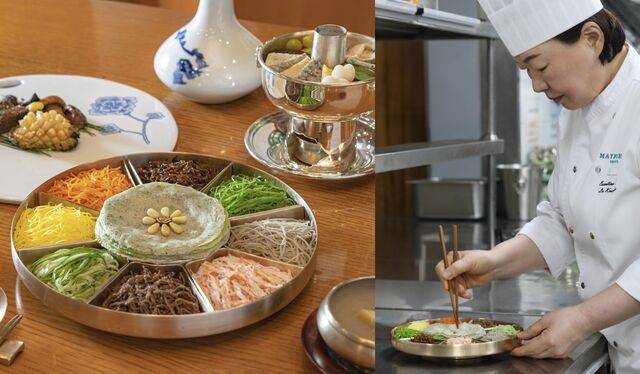 메이필드 호텔 봉래헌의 ‘화연’ 코스와 이금희 조리장.