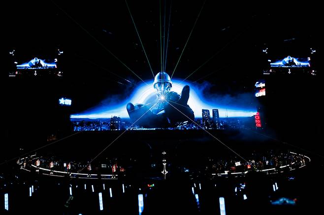 중국 쓰촨성 청두에서 열린 ‘CFS 2025 그랜드 파이널’ 개막식 전경. 사진 | 스마일게이트