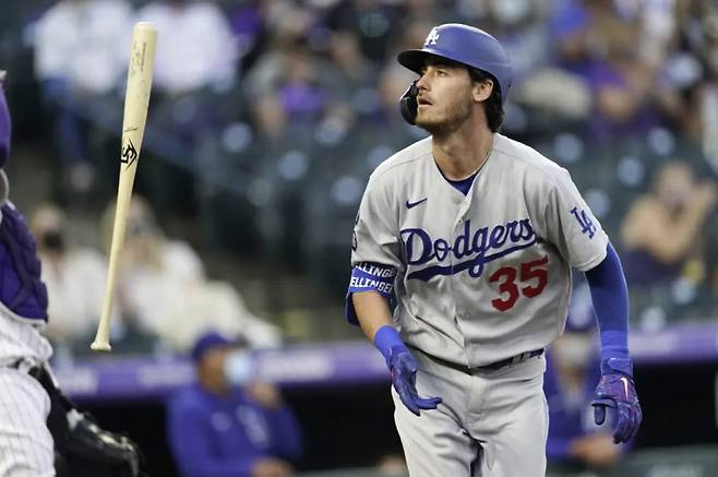 코디 벨린저는 LA 다저스에서 신인왕과 MVP를 수상했다. AP연합뉴스