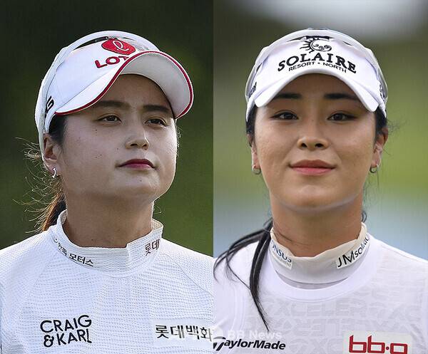 미국여자프로골프(LPGA) 투어 첫 우승에 도전하는 최혜진, 윤이나 프로. 사진제공=ⓒAFPBBNews = News1 (사진을 무단으로 사용하지 마십시오.)