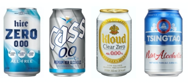 무알콜 맥주. [각 사]