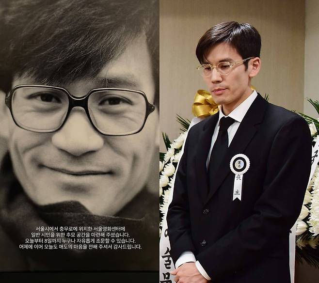 ▲ 故 안성기 장남 안다빈 작가. 출처|사진공동취재단, 안다빈 인스타그램