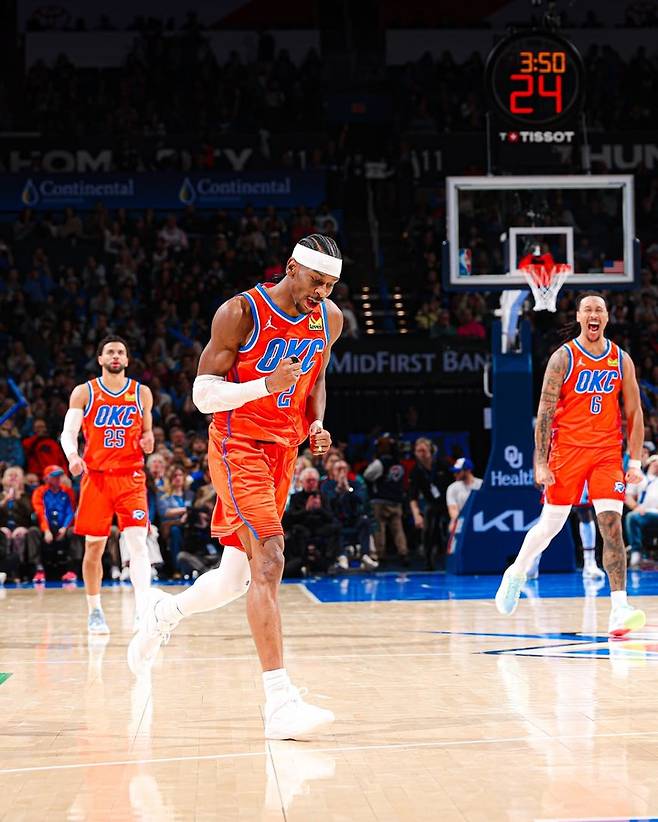오클라호마시티 썬더 vs 마이애미 히트 경기 관련 이미지