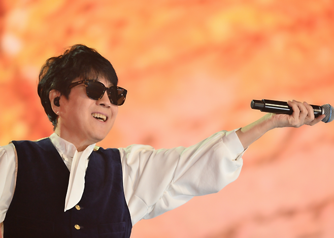 ‘광복 80주년 KBS 대기획 - 조용필 이 순간을 영원히’ 현장 스틸컷. 사진 | KBS