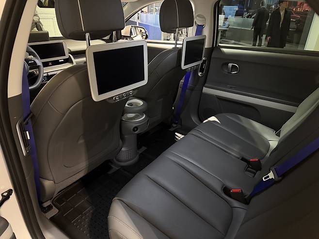 Interior of the Motional-developed Ioniq 5 robotaxi [SARAH CHEA]
