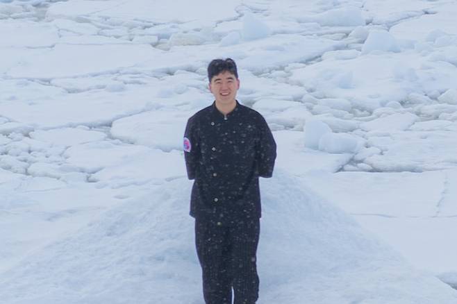 제37차 남극세종과학기지 조리대원 안치영 세프. 본인 제공